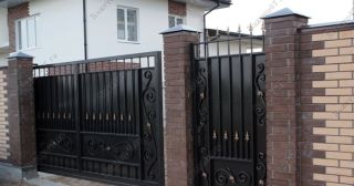 Купить распашные ворота кованные Добрянка, цена от 4875 руб.